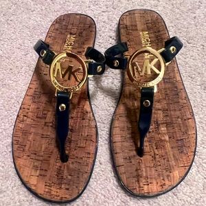 Michael Kors Navy Sandals